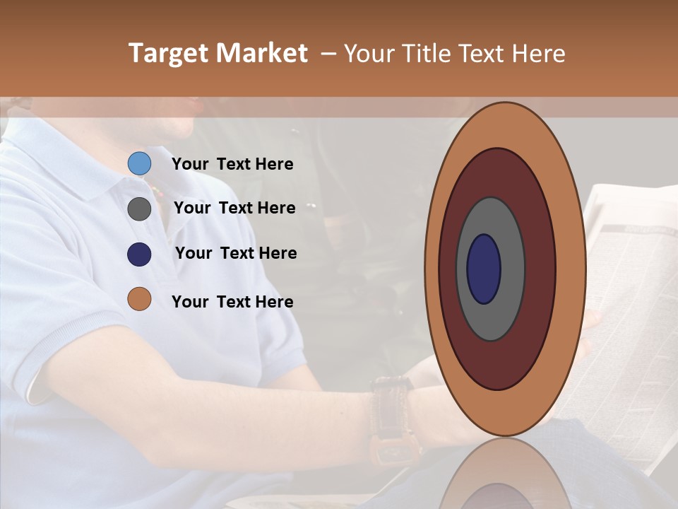 Woman Searching Relation PowerPoint Template