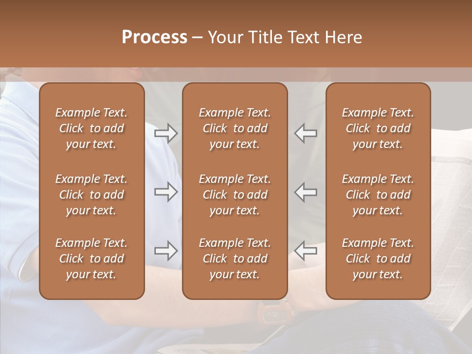 Woman Searching Relation PowerPoint Template
