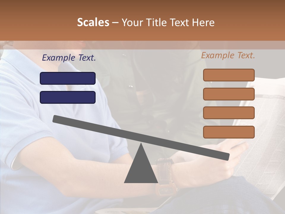 Woman Searching Relation PowerPoint Template