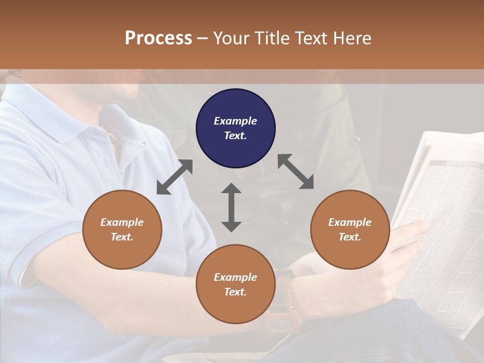 Woman Searching Relation PowerPoint Template