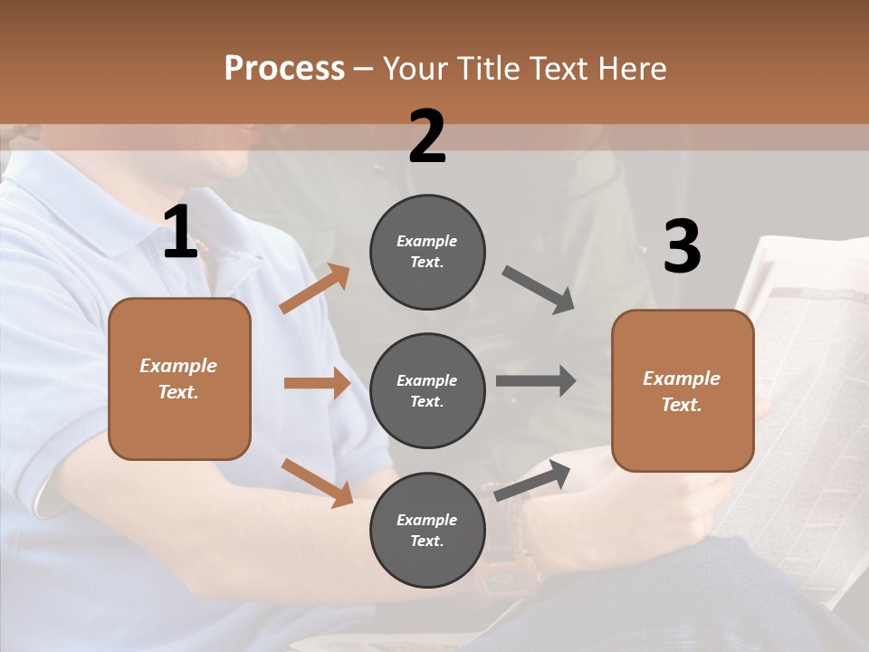 Woman Searching Relation PowerPoint Template