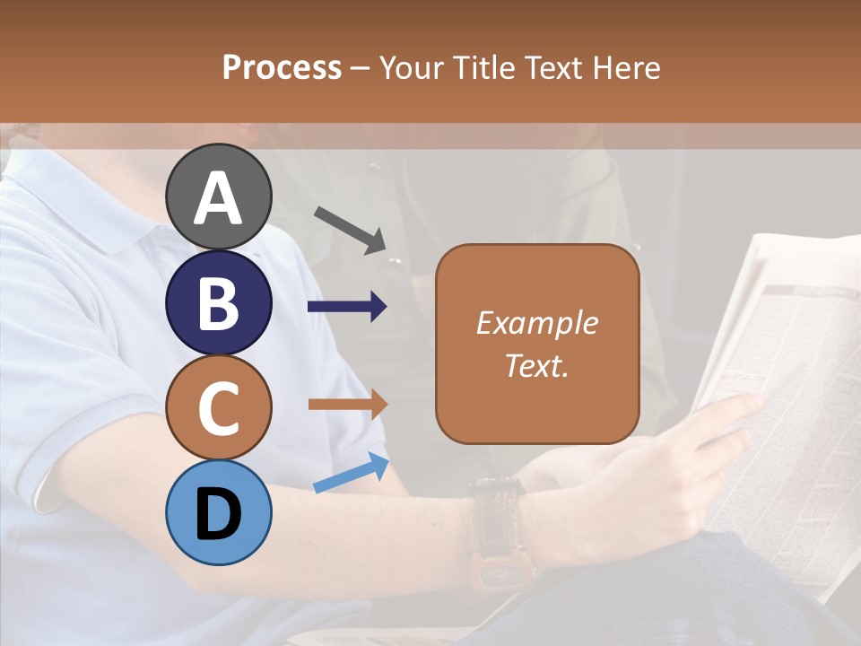 Woman Searching Relation PowerPoint Template