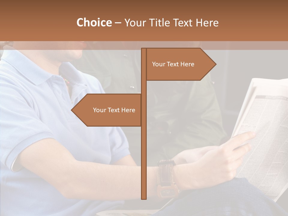 Woman Searching Relation PowerPoint Template