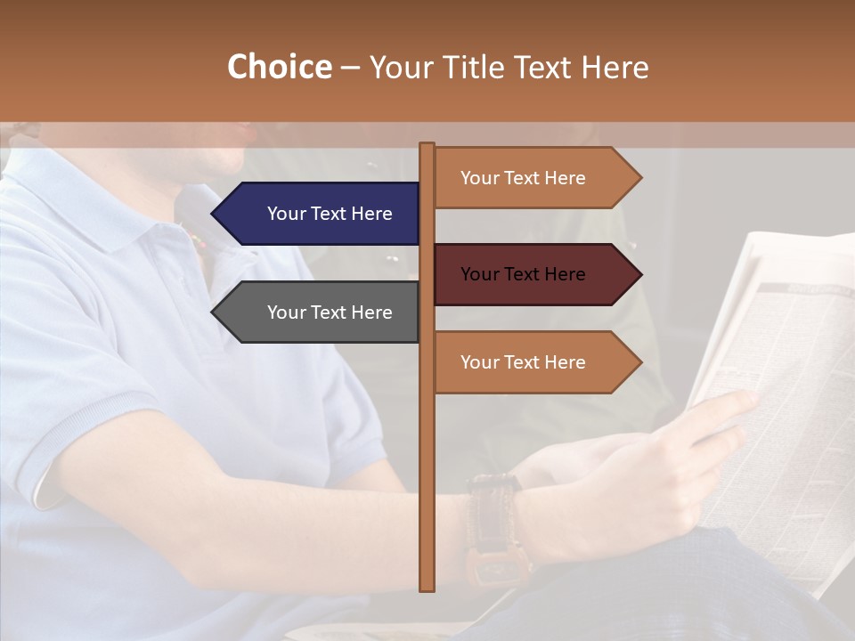Woman Searching Relation PowerPoint Template