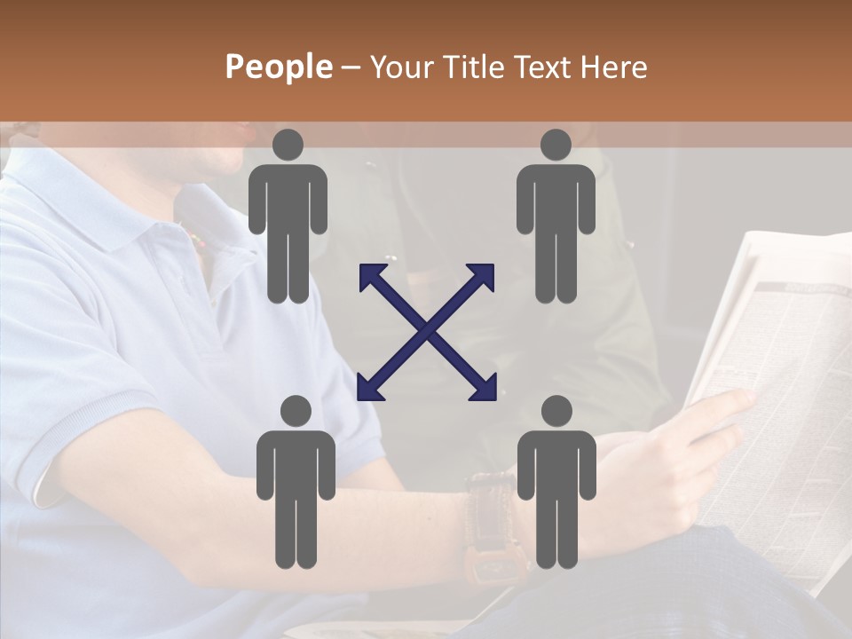 Woman Searching Relation PowerPoint Template