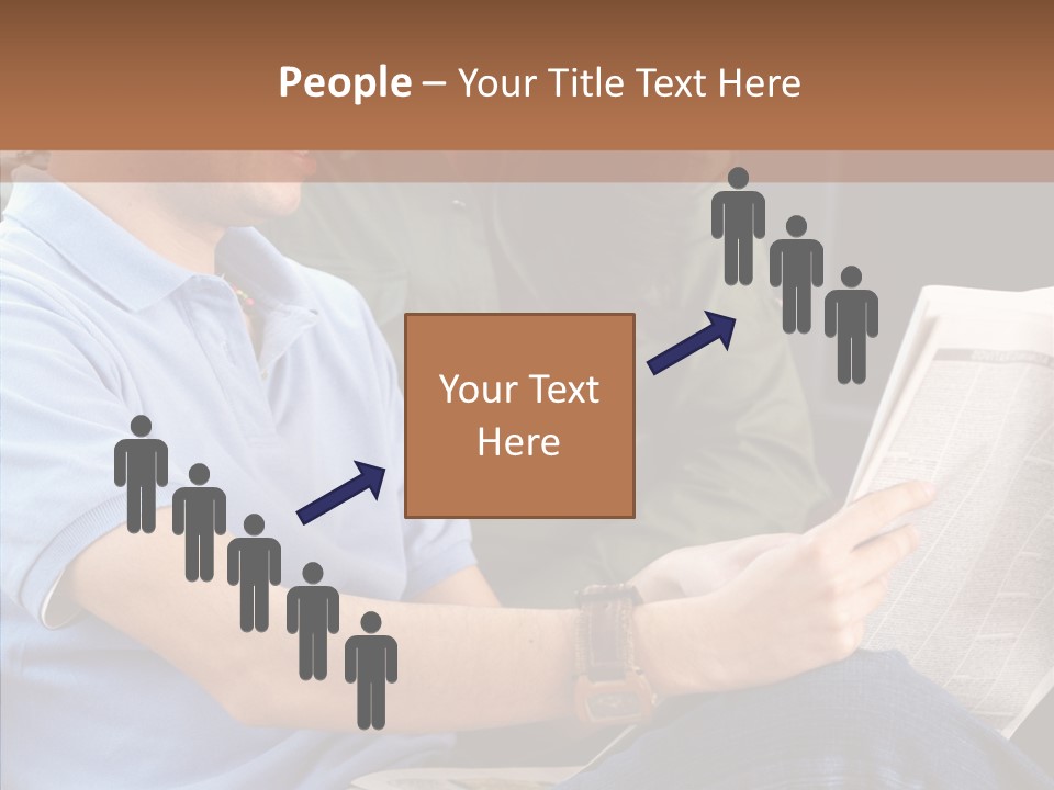 Woman Searching Relation PowerPoint Template