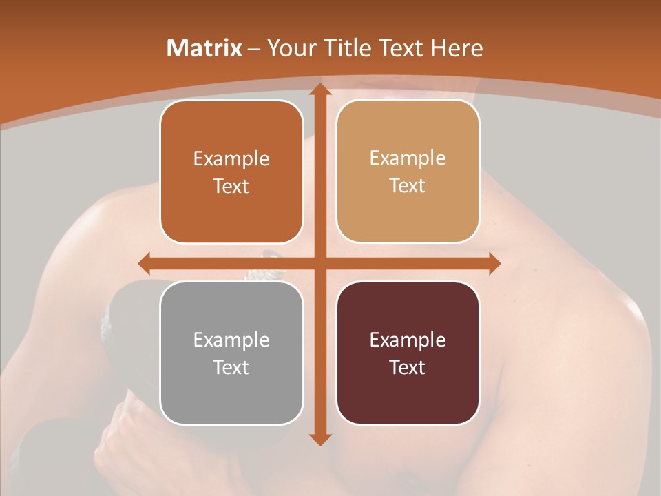 Handsome Dark Determination PowerPoint Template