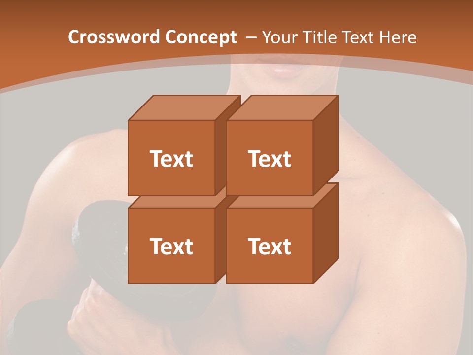 Handsome Dark Determination PowerPoint Template