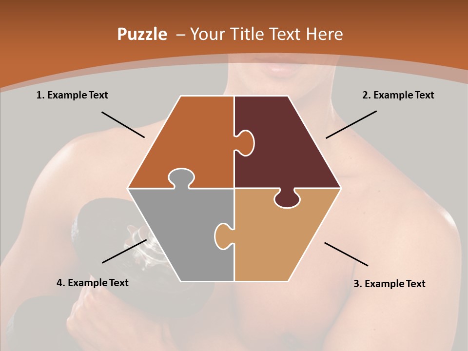 Handsome Dark Determination PowerPoint Template