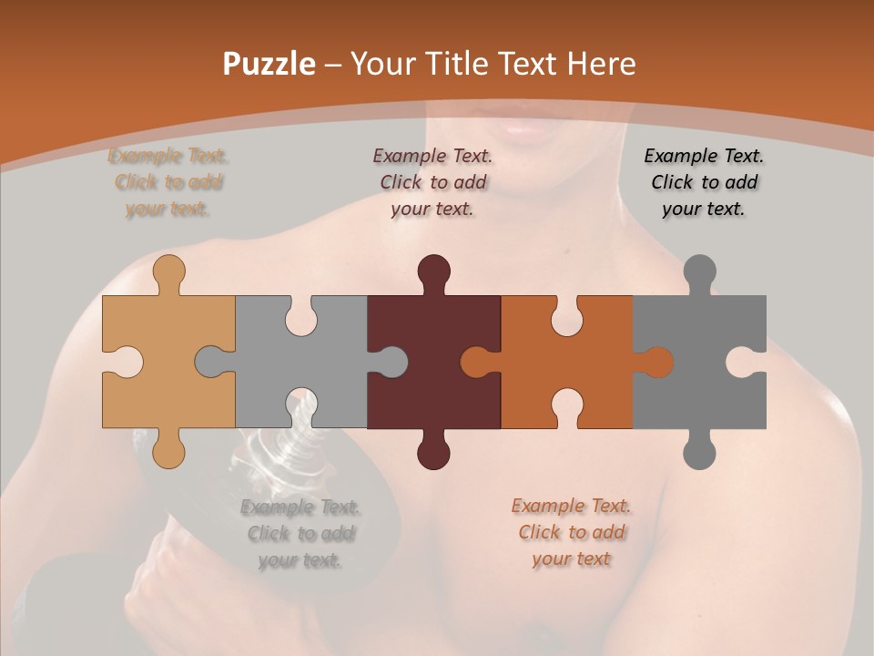 Handsome Dark Determination PowerPoint Template