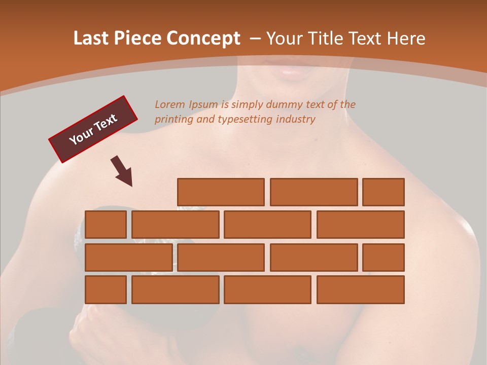 Handsome Dark Determination PowerPoint Template