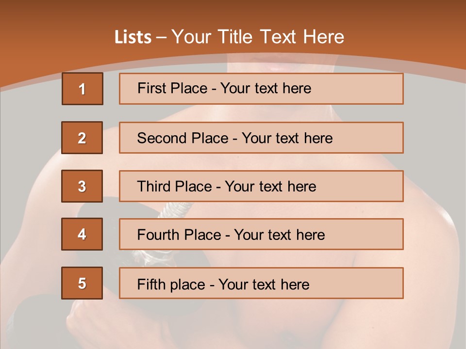 Handsome Dark Determination PowerPoint Template
