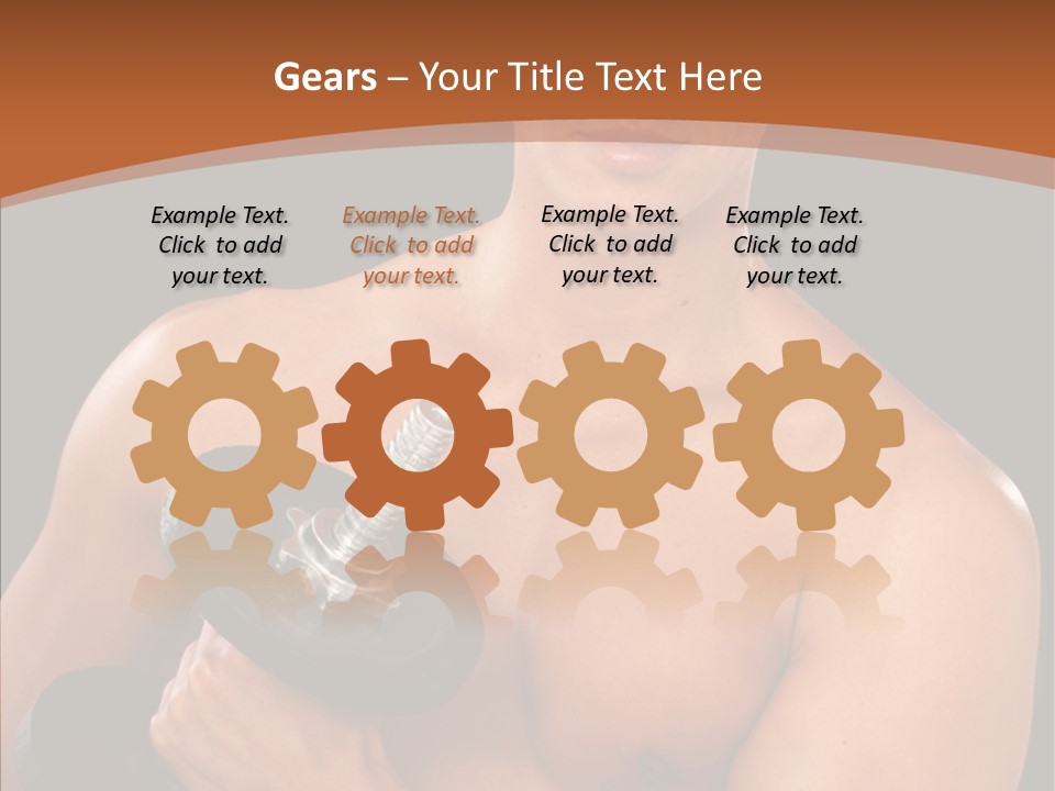 Handsome Dark Determination PowerPoint Template