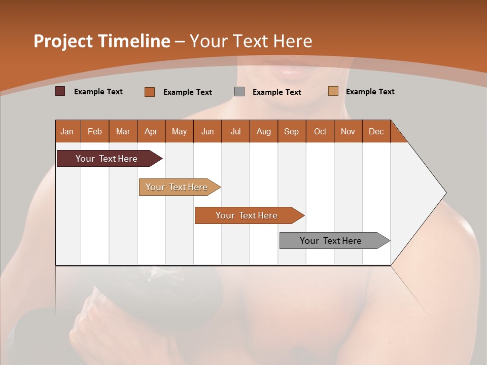 Handsome Dark Determination PowerPoint Template