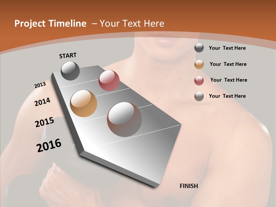 Handsome Dark Determination PowerPoint Template