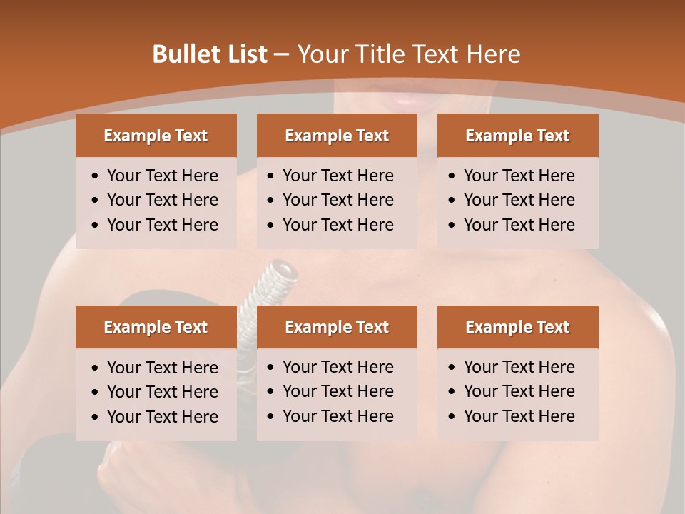 Handsome Dark Determination PowerPoint Template