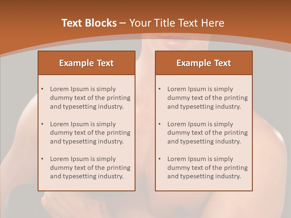 Handsome Dark Determination PowerPoint Template