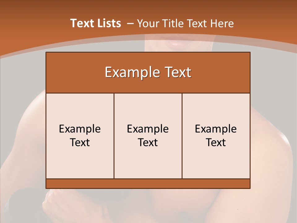 Handsome Dark Determination PowerPoint Template