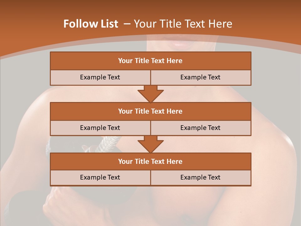 Handsome Dark Determination PowerPoint Template