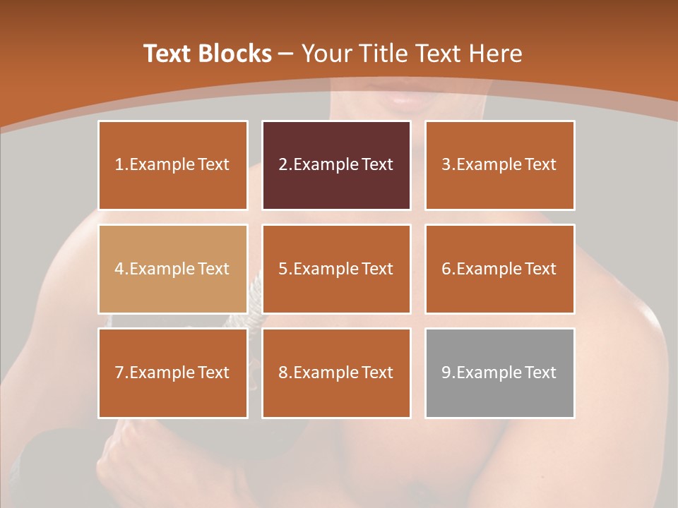 Handsome Dark Determination PowerPoint Template