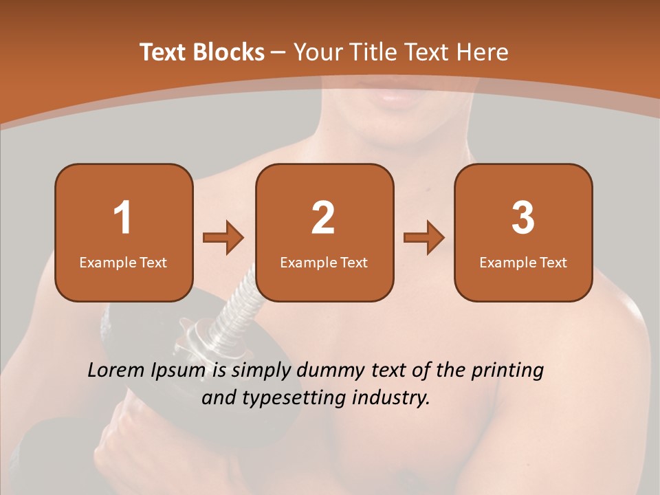 Handsome Dark Determination PowerPoint Template