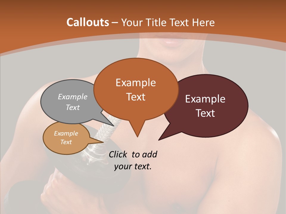 Handsome Dark Determination PowerPoint Template