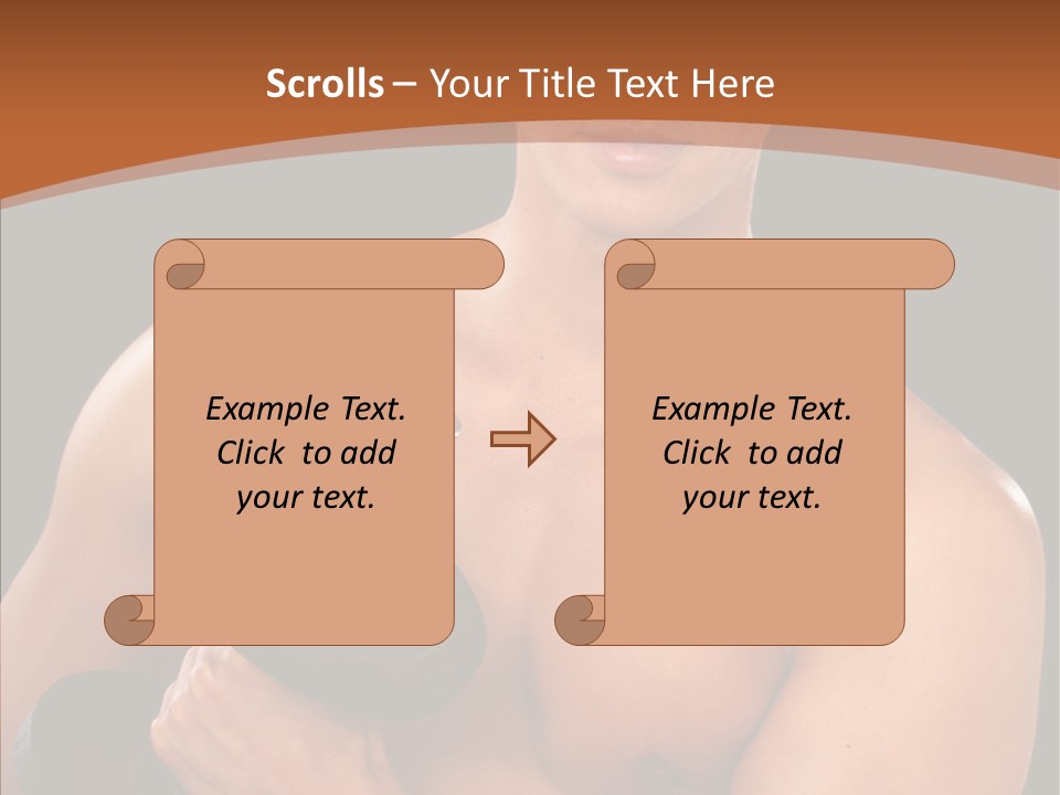 Handsome Dark Determination PowerPoint Template