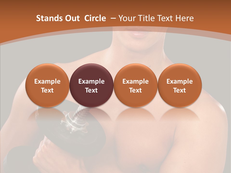 Handsome Dark Determination PowerPoint Template