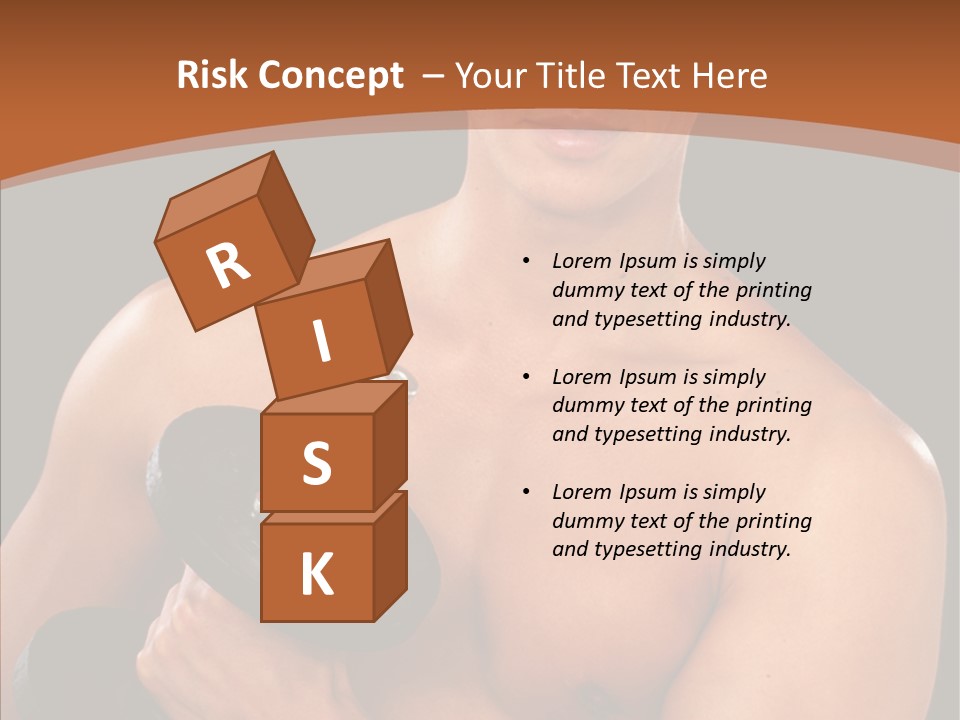 Handsome Dark Determination PowerPoint Template