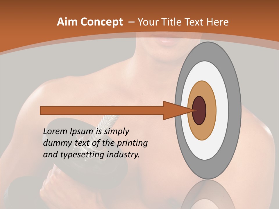 Handsome Dark Determination PowerPoint Template