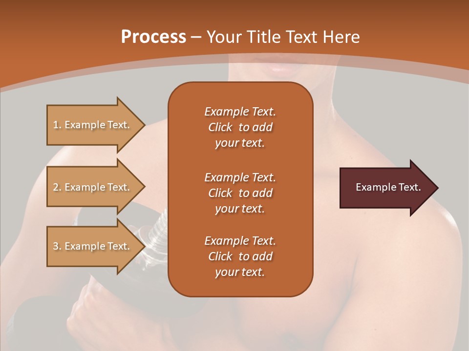 Handsome Dark Determination PowerPoint Template
