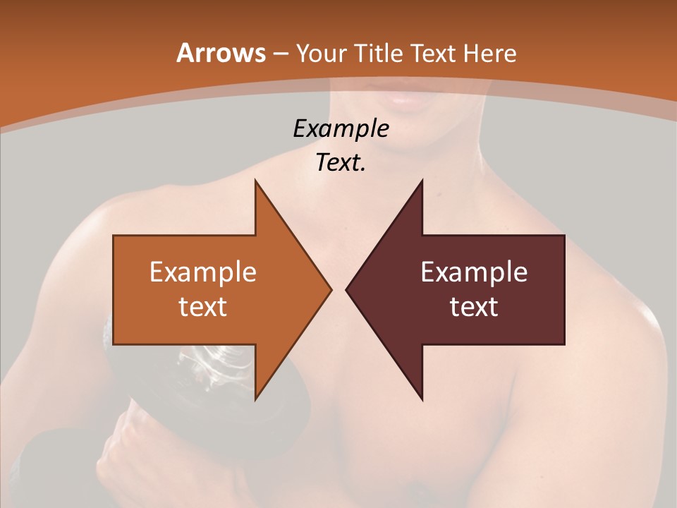 Handsome Dark Determination PowerPoint Template