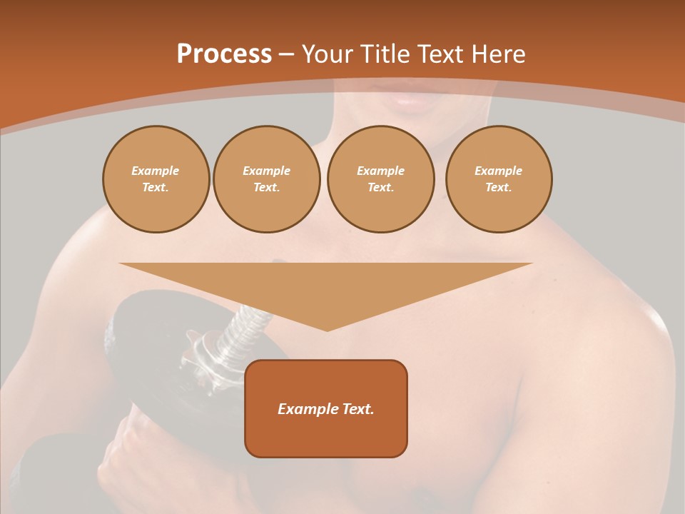 Handsome Dark Determination PowerPoint Template