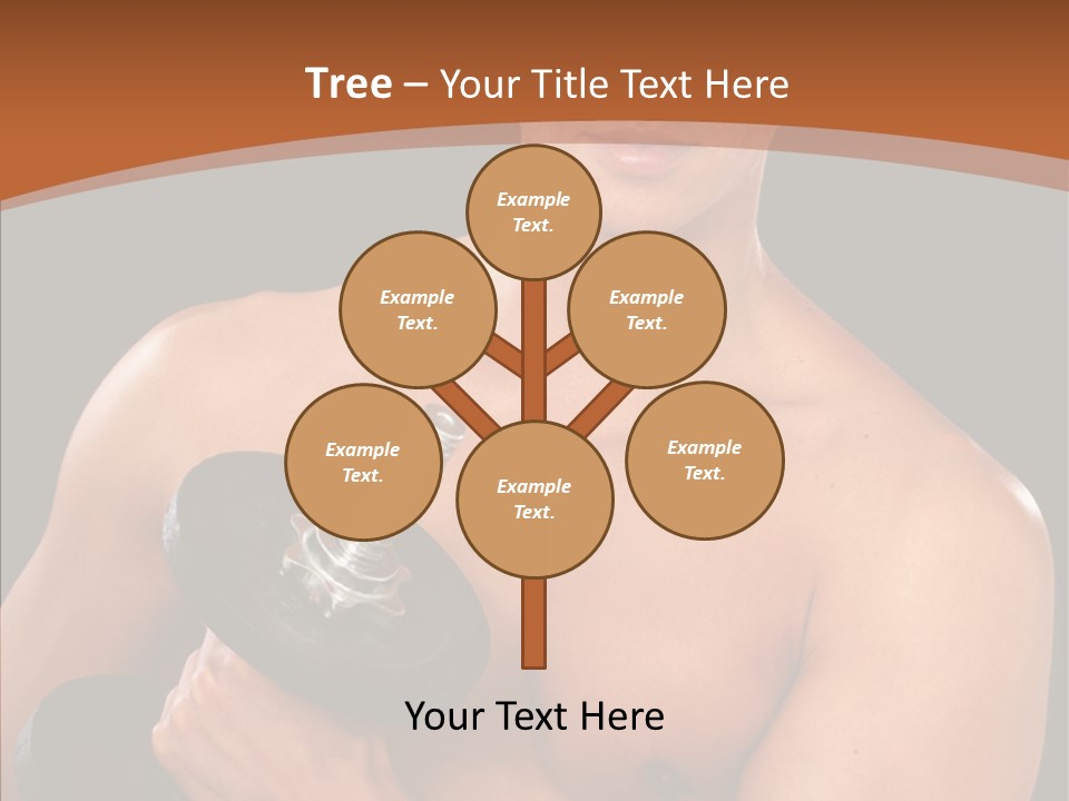 Handsome Dark Determination PowerPoint Template