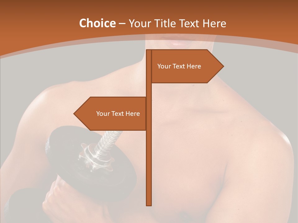 Handsome Dark Determination PowerPoint Template