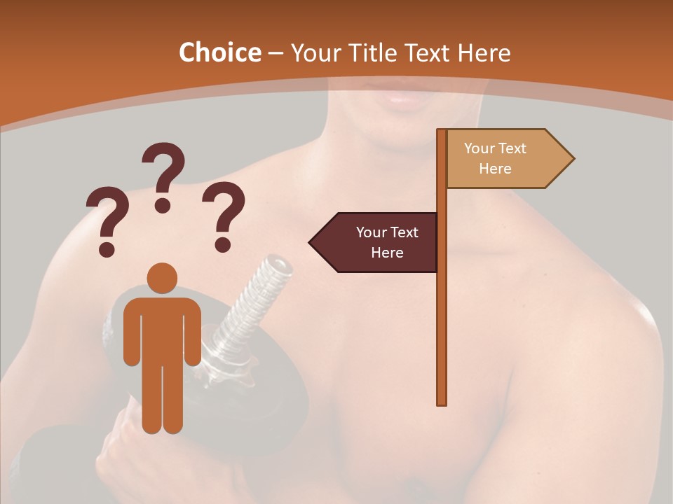 Handsome Dark Determination PowerPoint Template