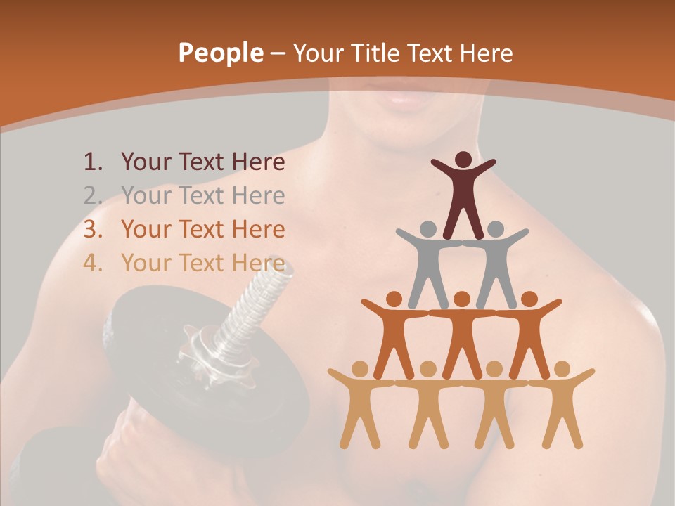 Handsome Dark Determination PowerPoint Template