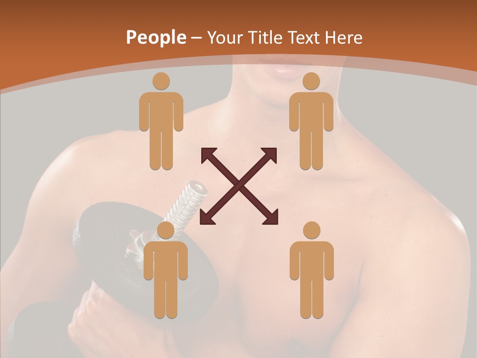 Handsome Dark Determination PowerPoint Template