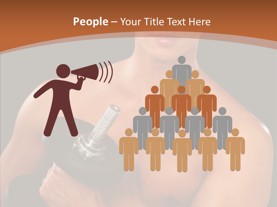 Handsome Dark Determination PowerPoint Template