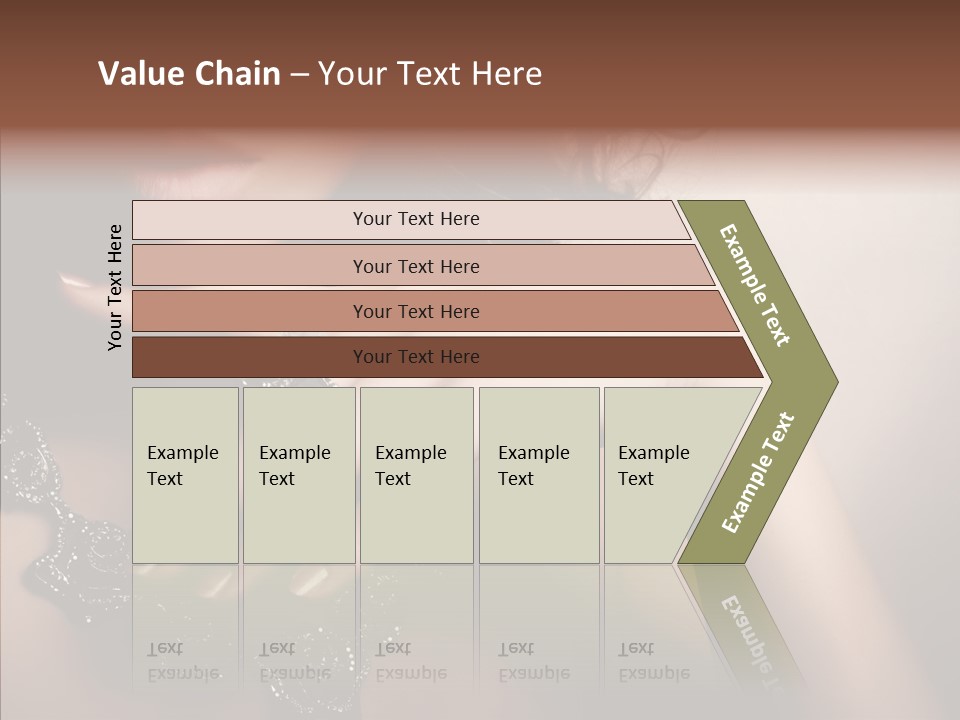 Finger Close Up Diamond PowerPoint Template
