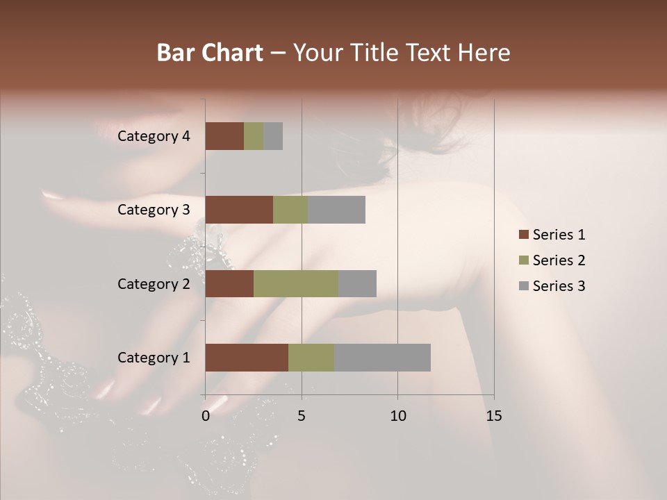 Finger Close Up Diamond PowerPoint Template