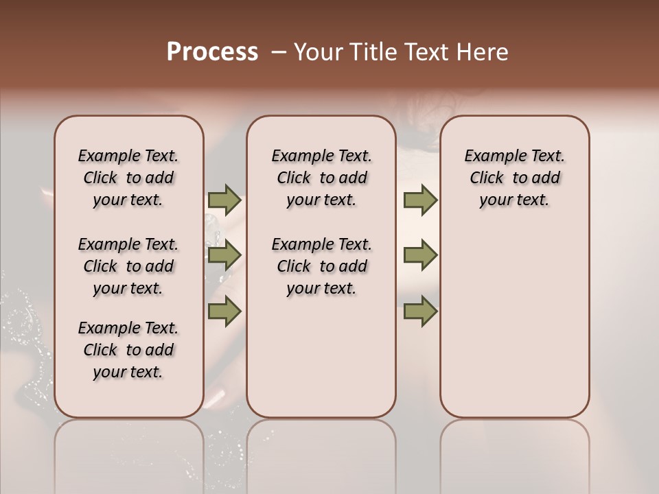 Finger Close Up Diamond PowerPoint Template