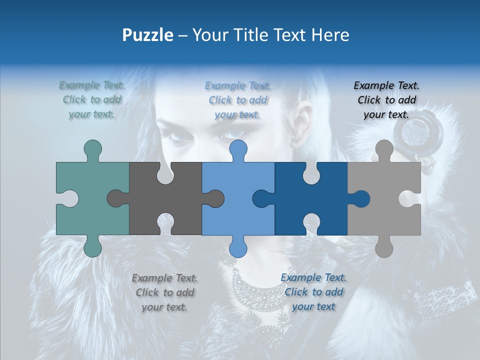 Knight Defense Weapon PowerPoint Template