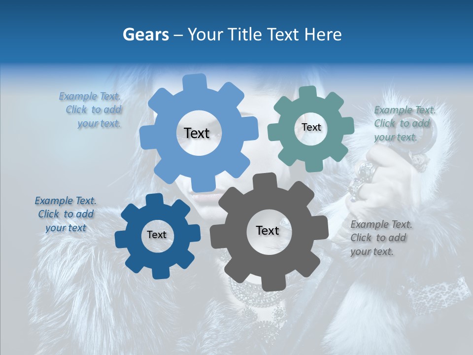 Knight Defense Weapon PowerPoint Template