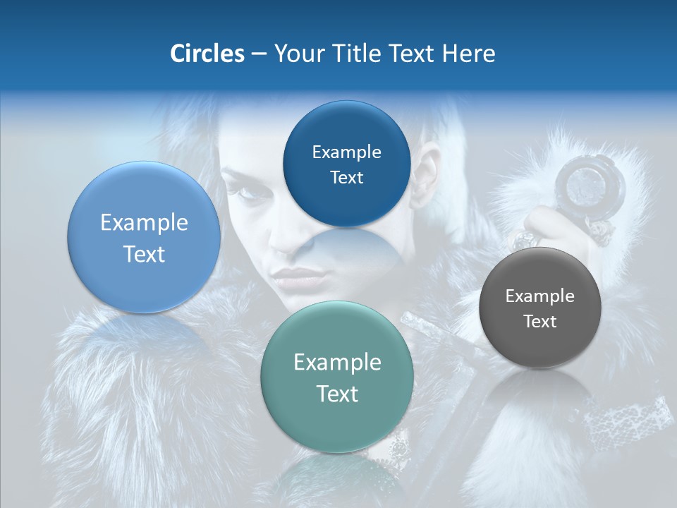 Knight Defense Weapon PowerPoint Template