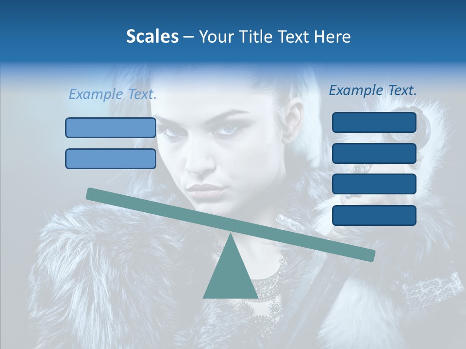 Knight Defense Weapon PowerPoint Template