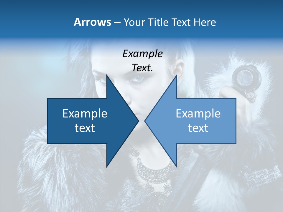Knight Defense Weapon PowerPoint Template