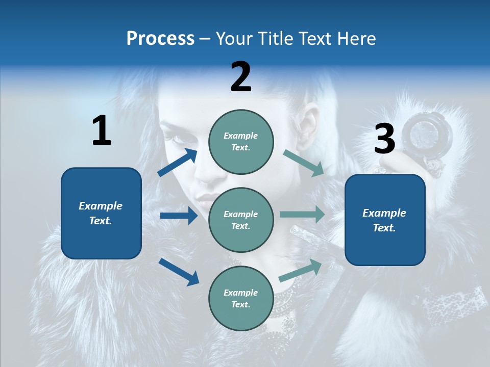 Knight Defense Weapon PowerPoint Template
