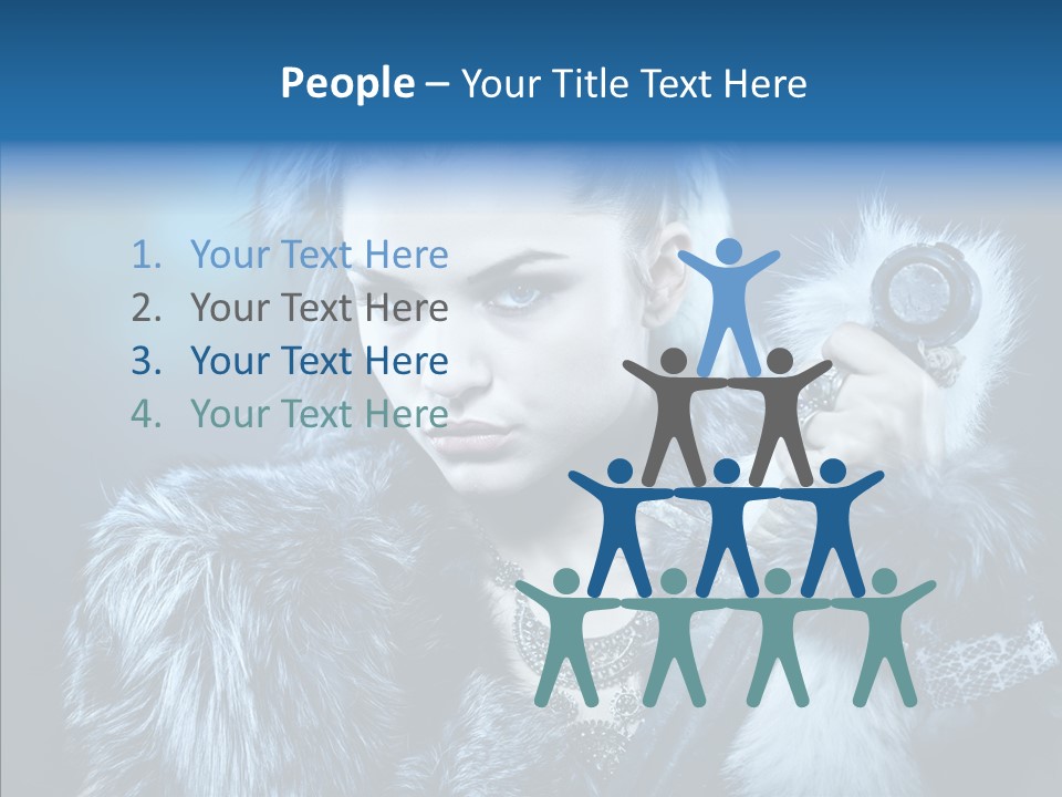 Knight Defense Weapon PowerPoint Template