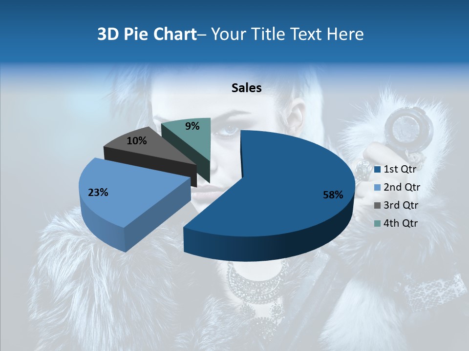 Knight Defense Weapon PowerPoint Template